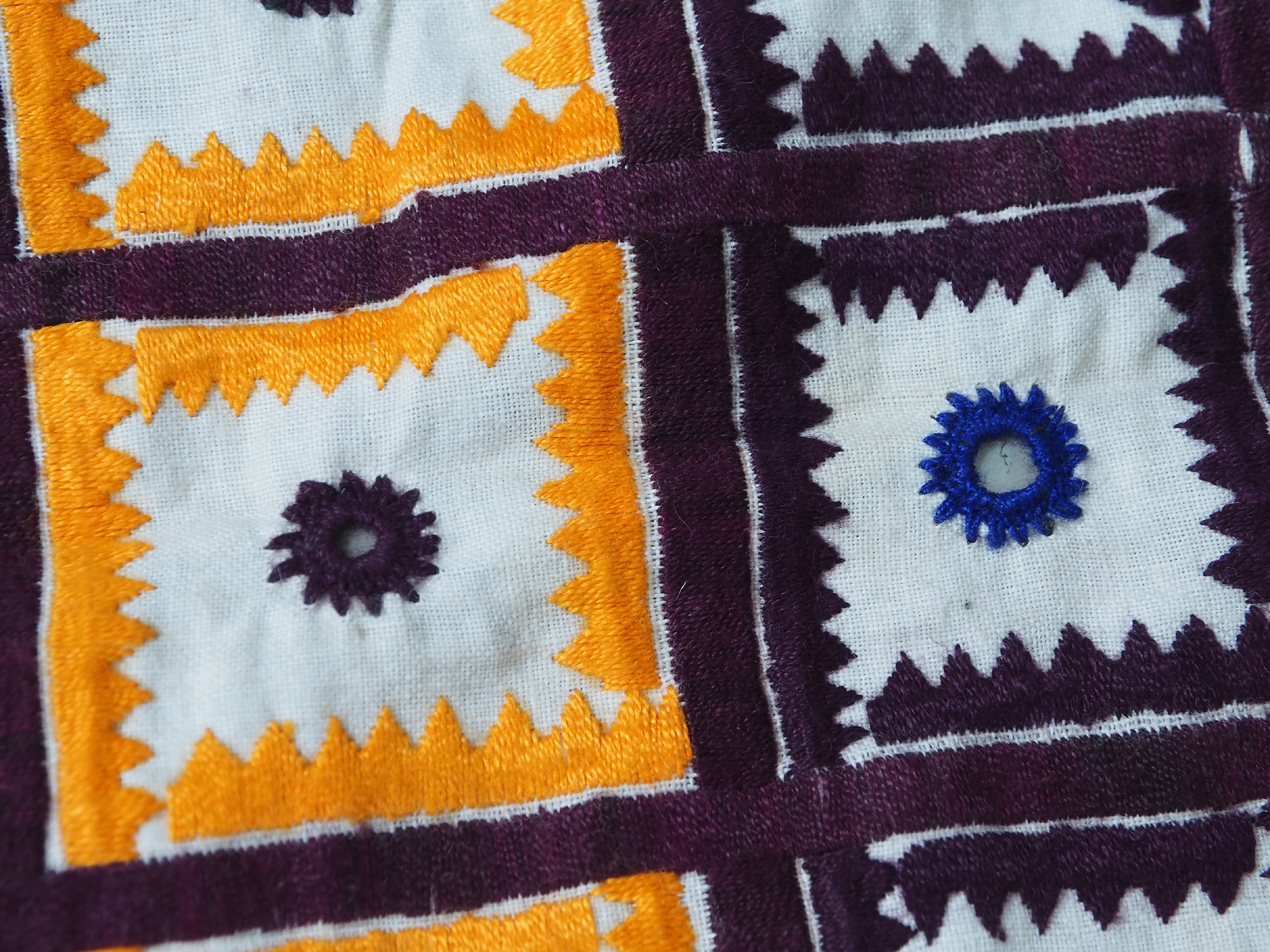 hand embroidered banjara groom wedding headdress Sindh Pakistan. No:21/4