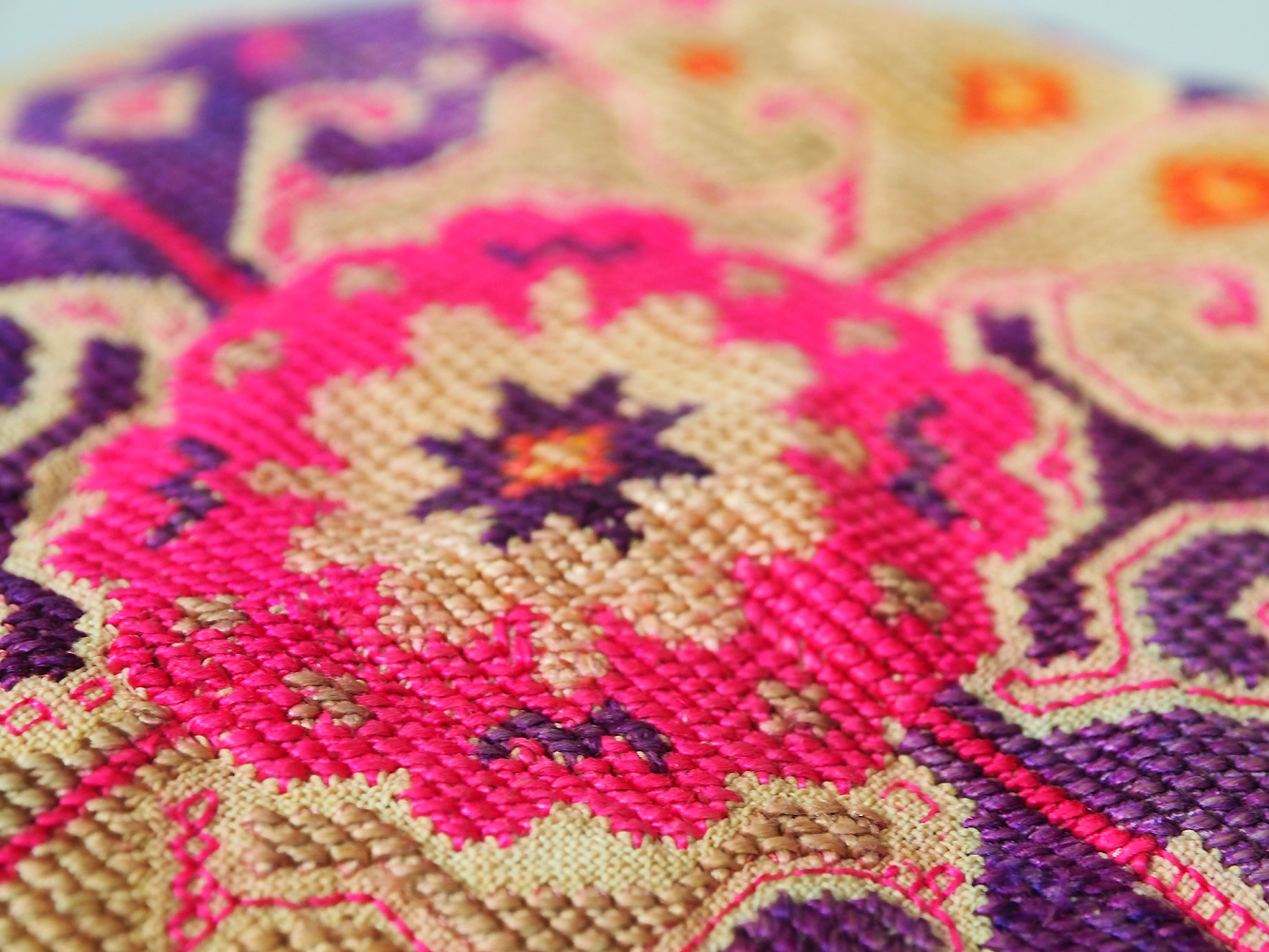 hand embroidered Women’s Caps and Ceremonial Headdress from Gilgit-Baltistan No:21/C