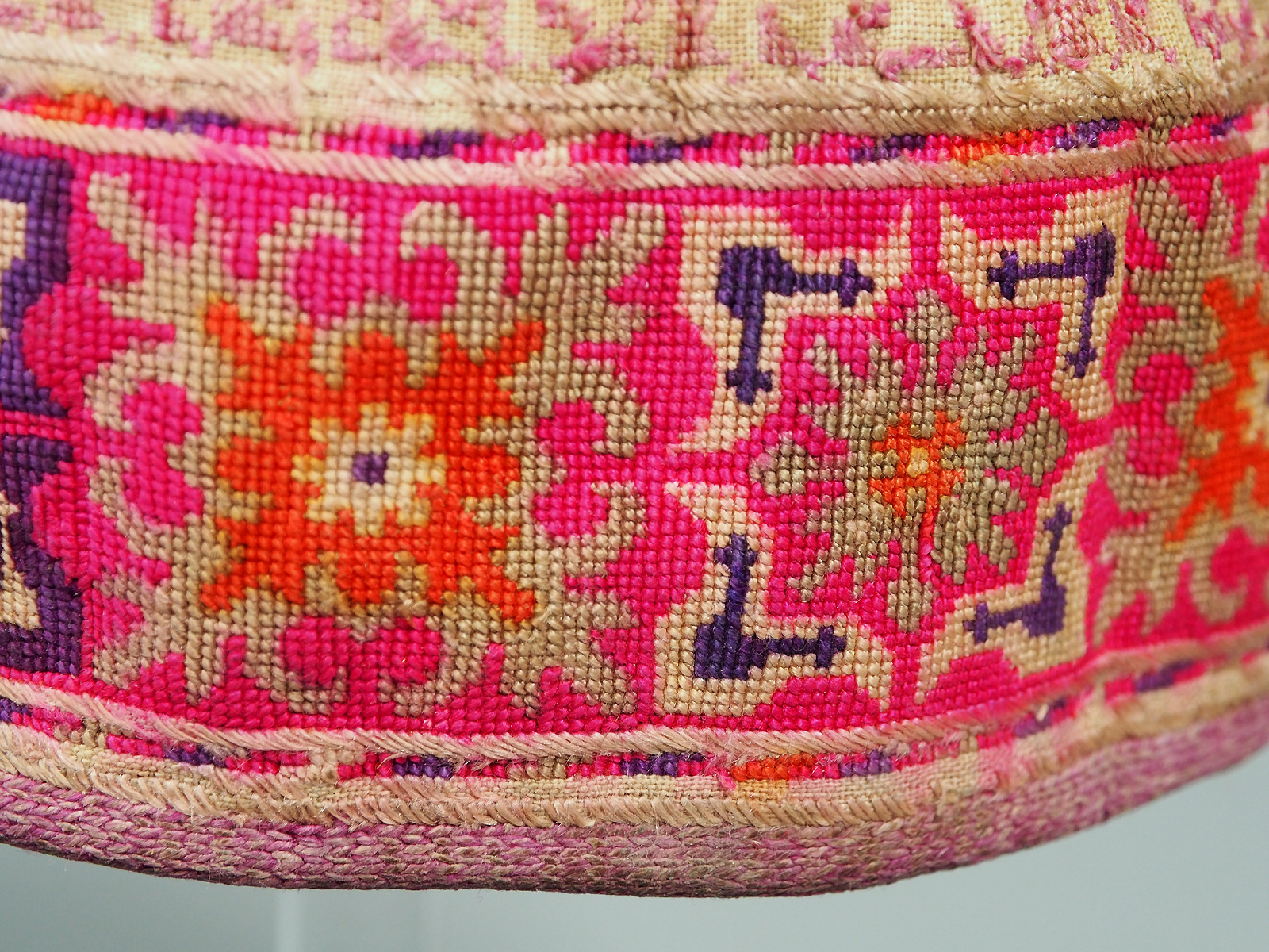 hand embroidered Women’s Caps and Ceremonial Headdress from Gilgit-Baltistan No:21/C