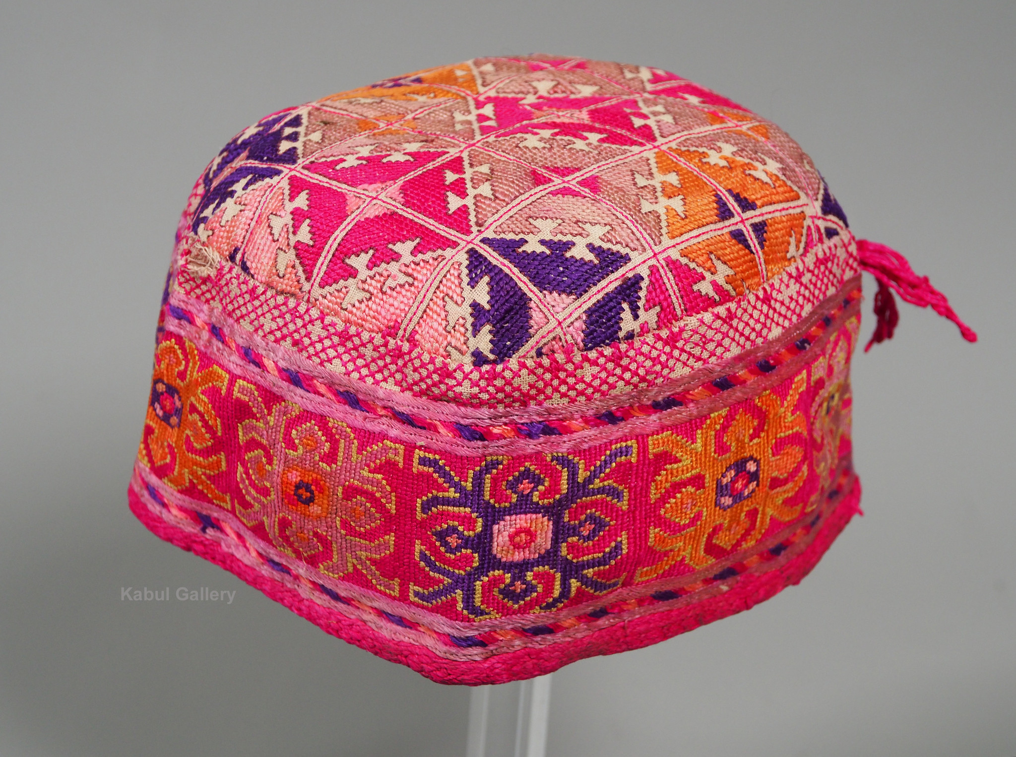 hand embroidered Women’s Caps and Ceremonial Headdress from Gilgit-Baltistan No:21/ D