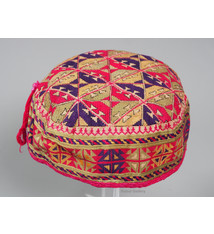 hand embroidered Women’s Caps and Ceremonial Headdress from Gilgit-Baltistan No:21/F