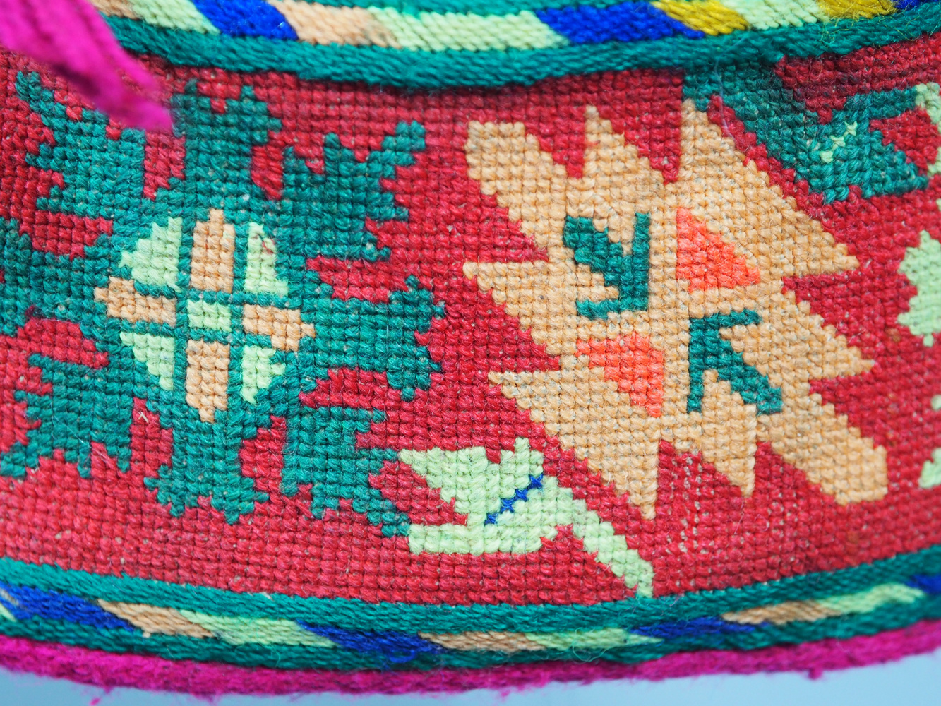 hand embroidered Women’s Caps and Ceremonial Headdress from Gilgit-Baltistan No:21/H