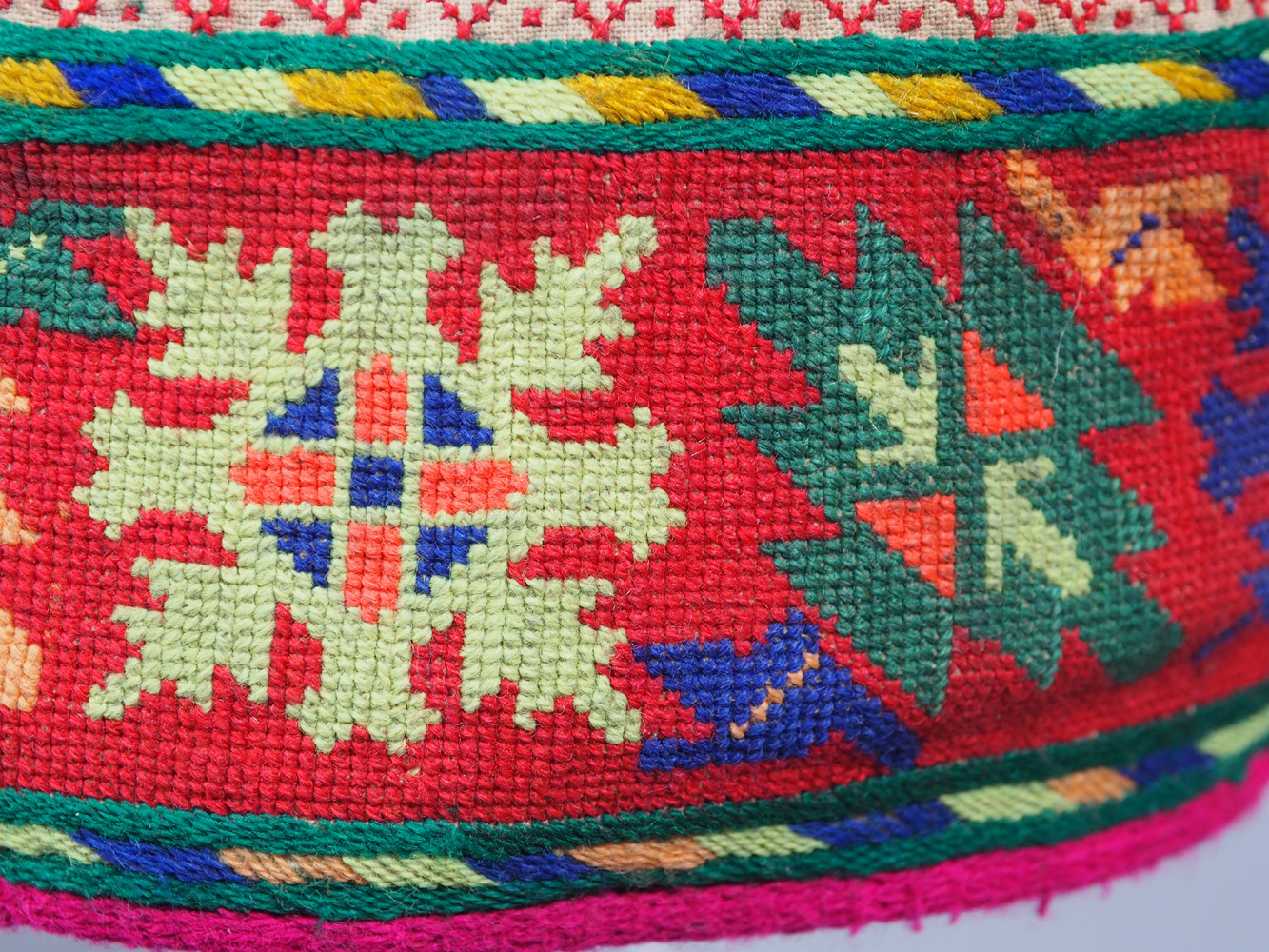 hand embroidered Women’s Caps and Ceremonial Headdress from Gilgit-Baltistan No:21/H