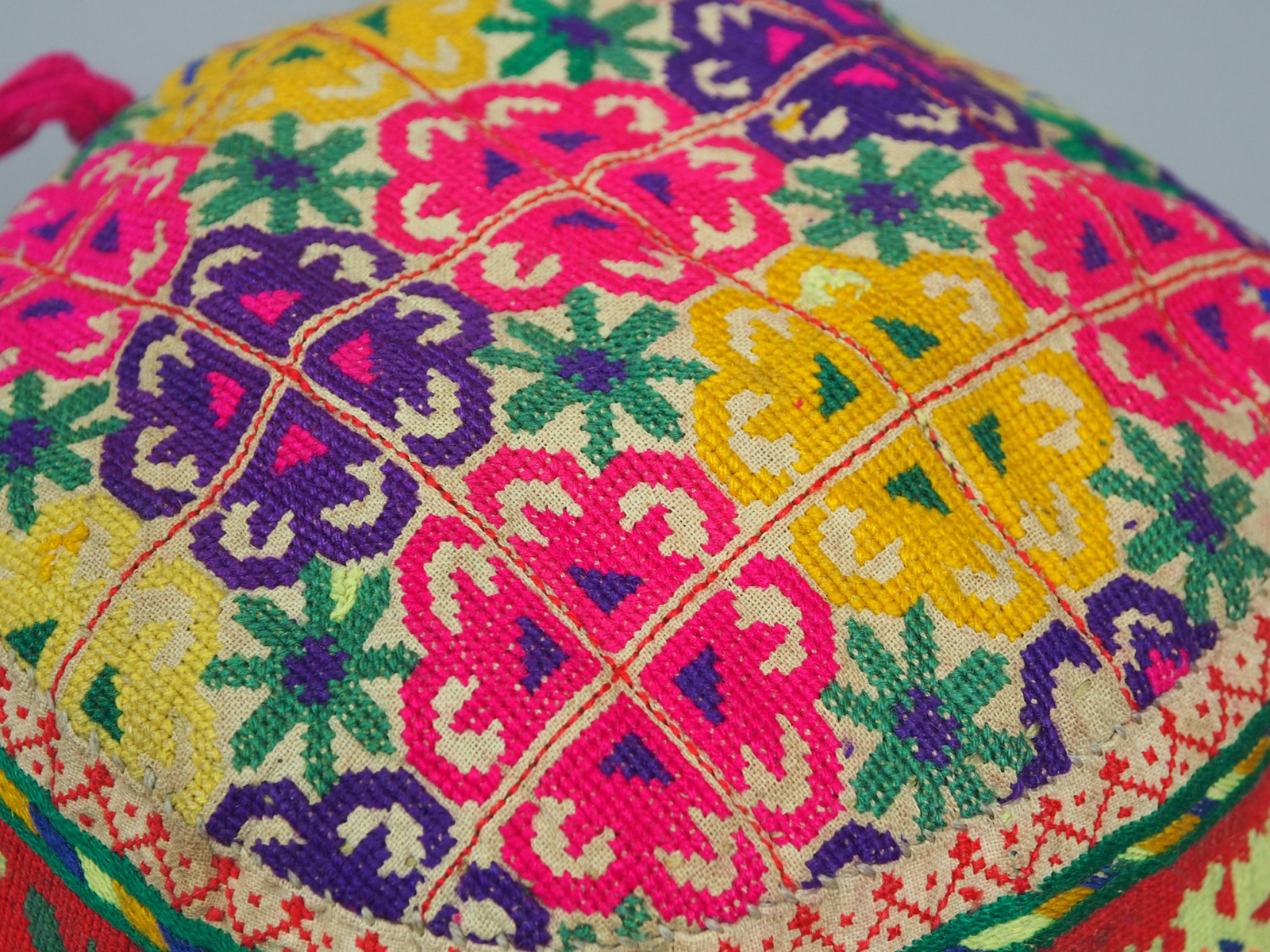 hand embroidered Women’s Caps and Ceremonial Headdress from Gilgit-Baltistan No:21/H