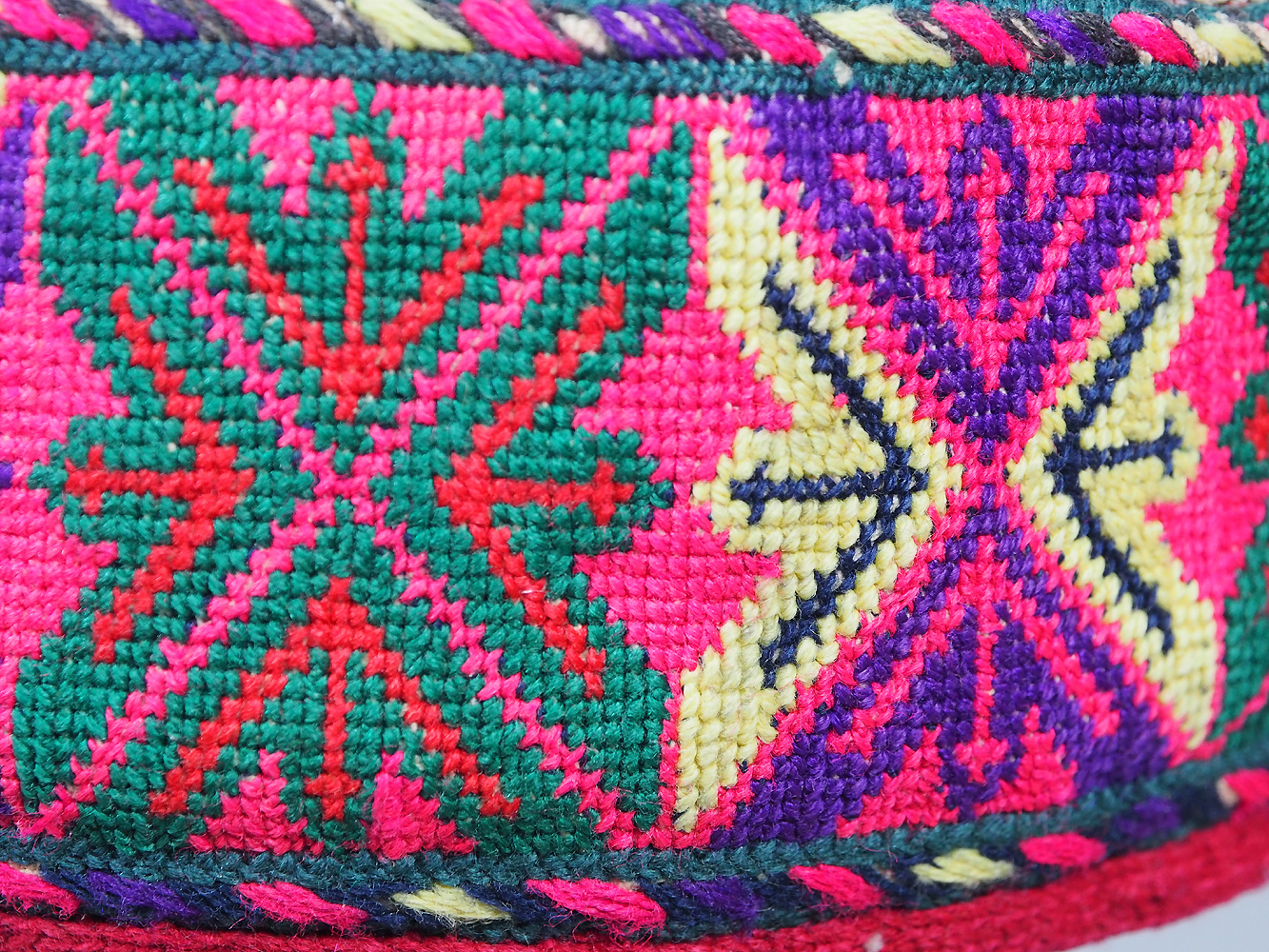 hand embroidered Women’s Caps and Ceremonial Headdress from Gilgit-Baltistan No:21/ j