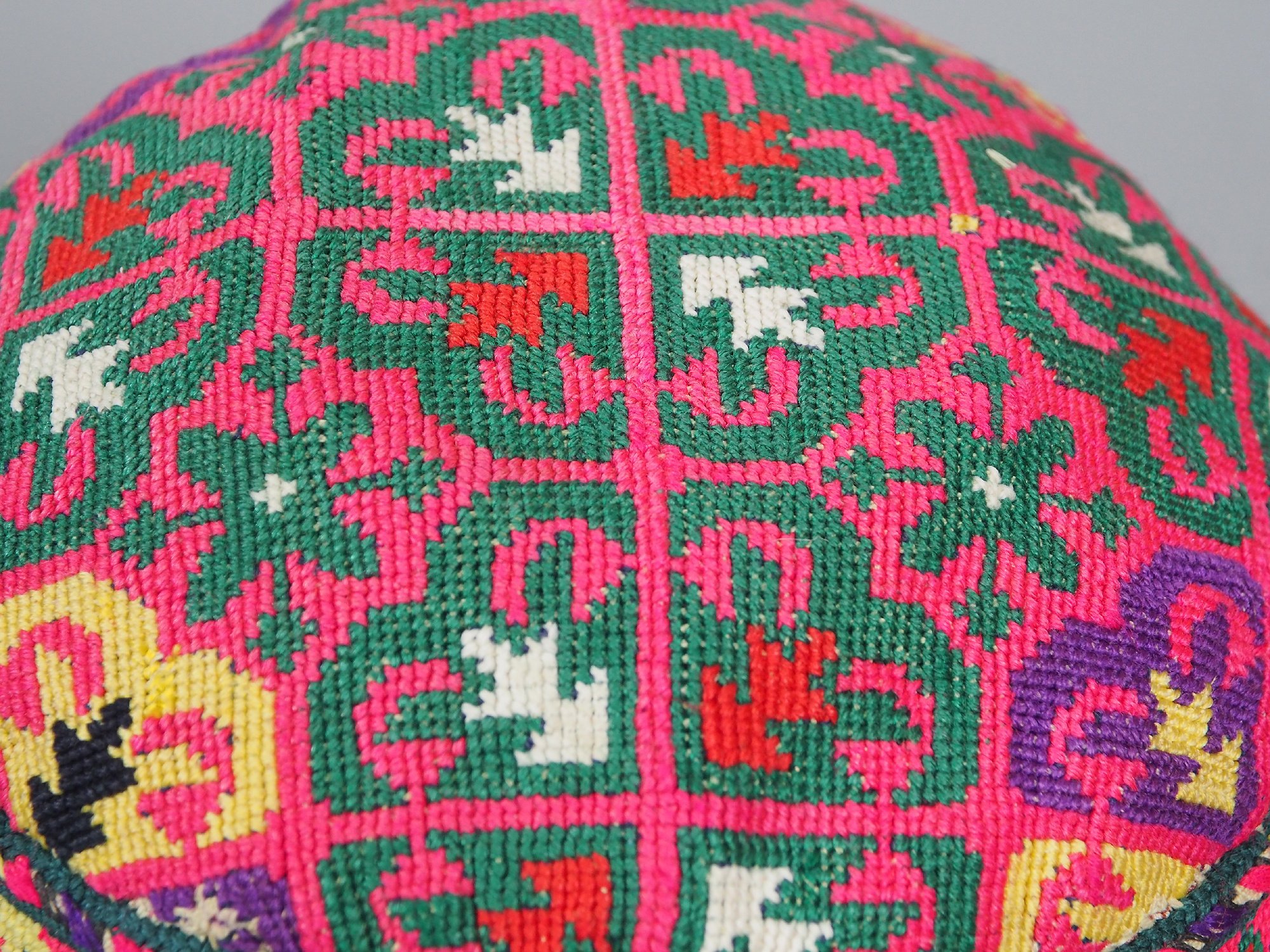 hand embroidered Women’s Caps and Ceremonial Headdress from Gilgit-Baltistan No:21/ j