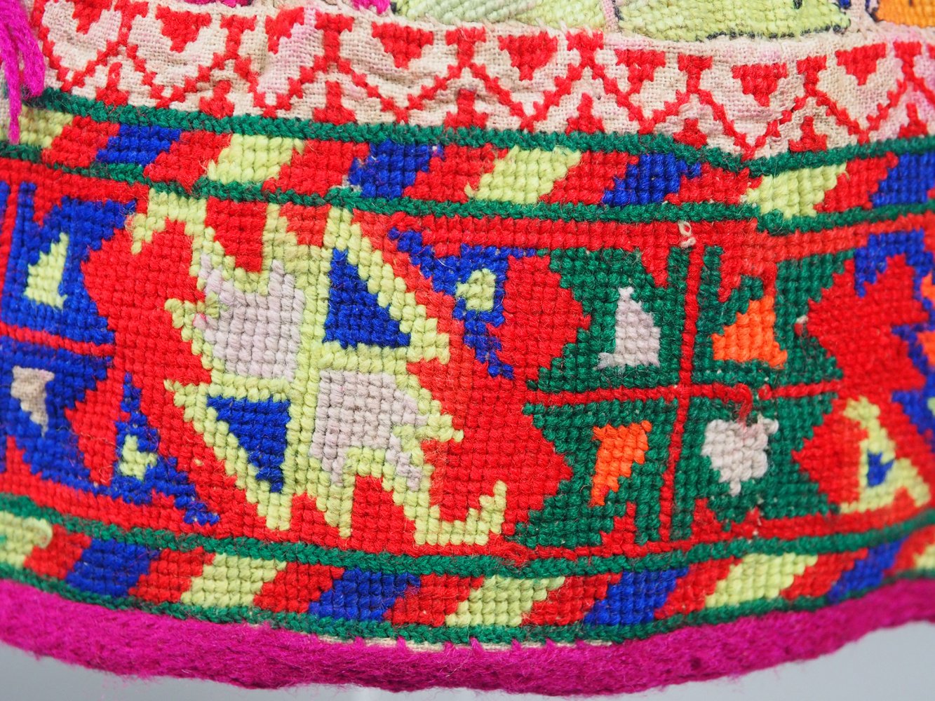 hand embroidered Women’s Caps and Ceremonial Headdress from Gilgit-Baltistan No:21/N