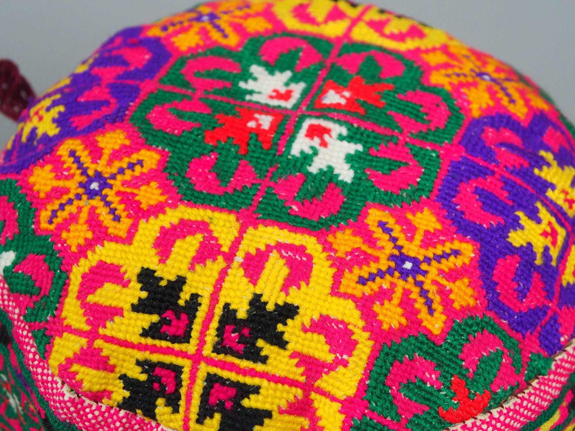 hand embroidered Women’s Caps and Ceremonial Headdress from Gilgit-Baltistan No:21/P