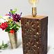 antique wooden table lamp lamp base from Nuristan Afghanistan Swat velly pakistan No:NU4