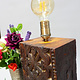 antique wooden table lamp lamp base from Nuristan Afghanistan Swat velly pakistan No:NU4