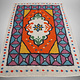 202x149 cm orient handgewebte Teppich Nomaden handgearbeitete Turkmenische nomanden Jurten Filzteppich Filz aus Nor Afghanistan shyrdak N697
