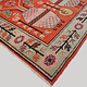 260x150 cm original antique Khotan Samarkand rug Chinese Turkestan hand knotted carpet No:21/42