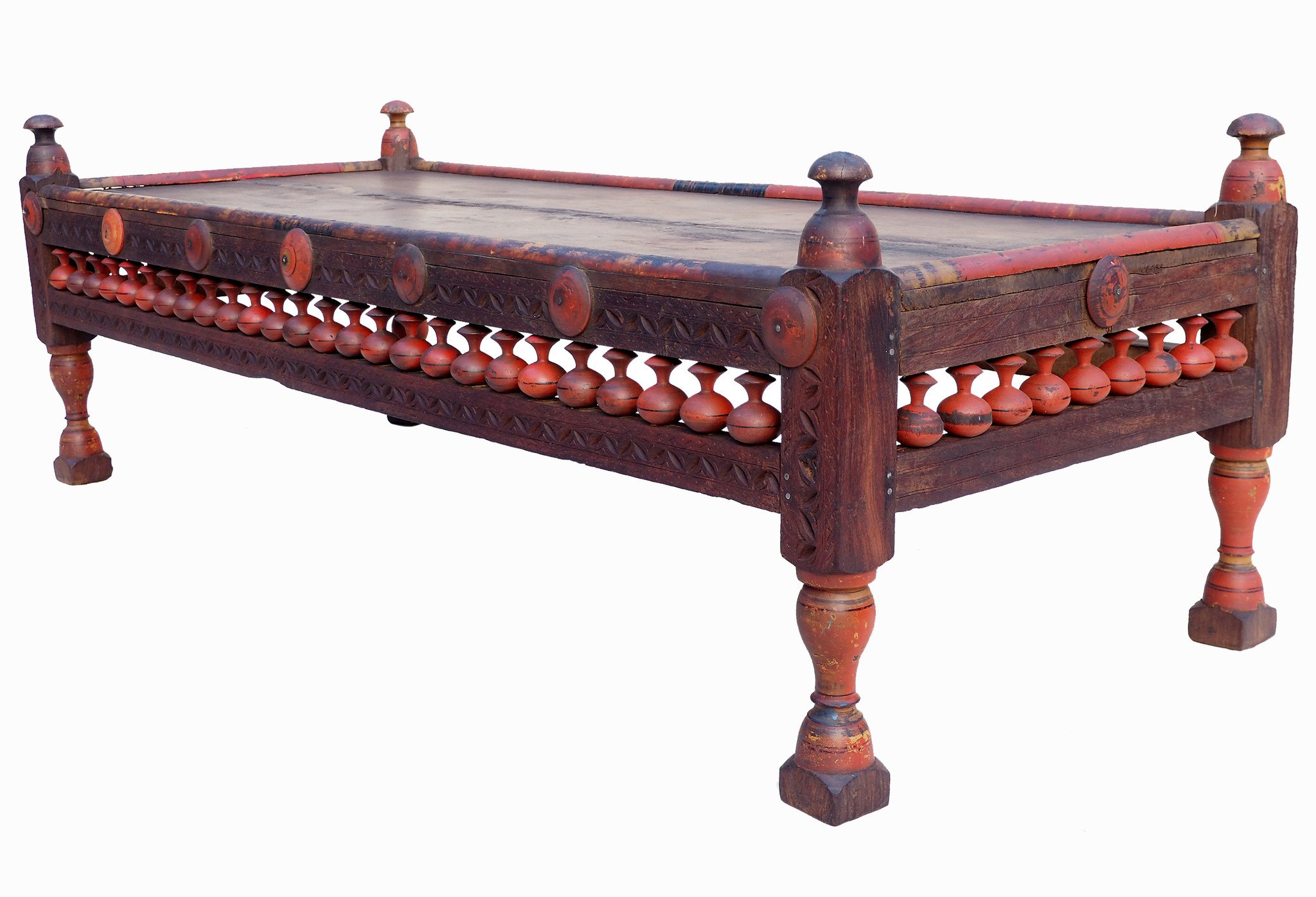 153x60 cm rare Antique solid wood orient tea table sidtable coffee table living room table from Afghanistan Pakistan WL/PJ/E
