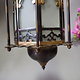 Egyptian Morocco Middle Eastern / Islamic Brass Hanging Mosque Lamp  Ceiling lamp from Afghanistan 21/B