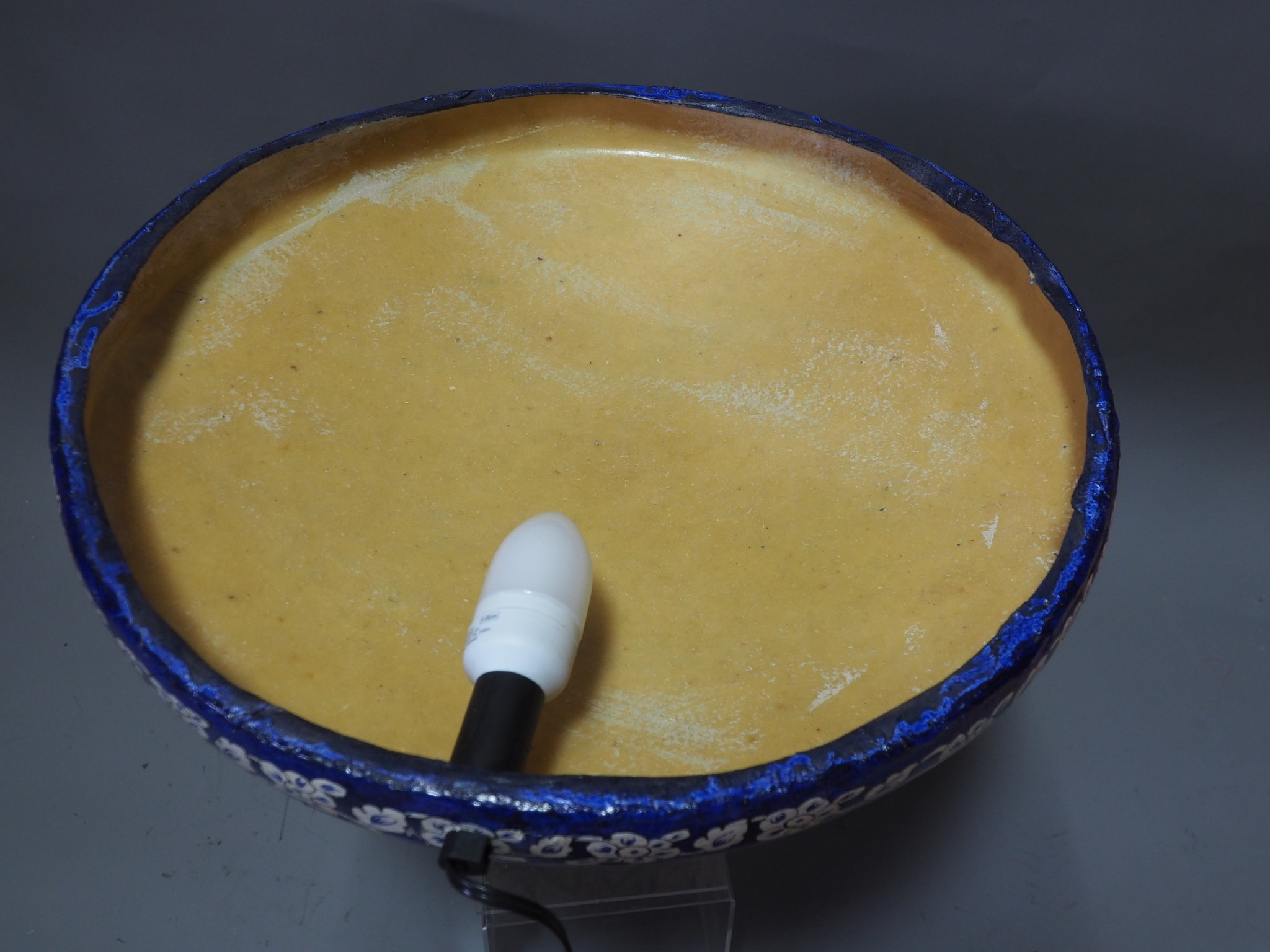 orientalische handbemalte Lampe Kamelleder  Wandlampe  aus Multan Pakistan W/7