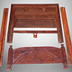 Antique double bed  swat valley No:WL/B