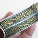 Massiv Silber tol vergoldet Karneol und Lapislazuli Armband Armreifen Afghanistan Nr-21/WL