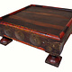 55x55 cm Very rare Antique solid wood orient tea table sidtable from Afghanistan Pakistan No:21/3