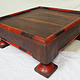 55x55 cm Very rare Antique solid wood orient tea table sidtable from Afghanistan Pakistan No:21/3