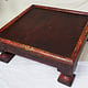 60x60 cm Very rare Antique solid wood orient tea table sidtable from Afghanistan Pakistan No:21/1