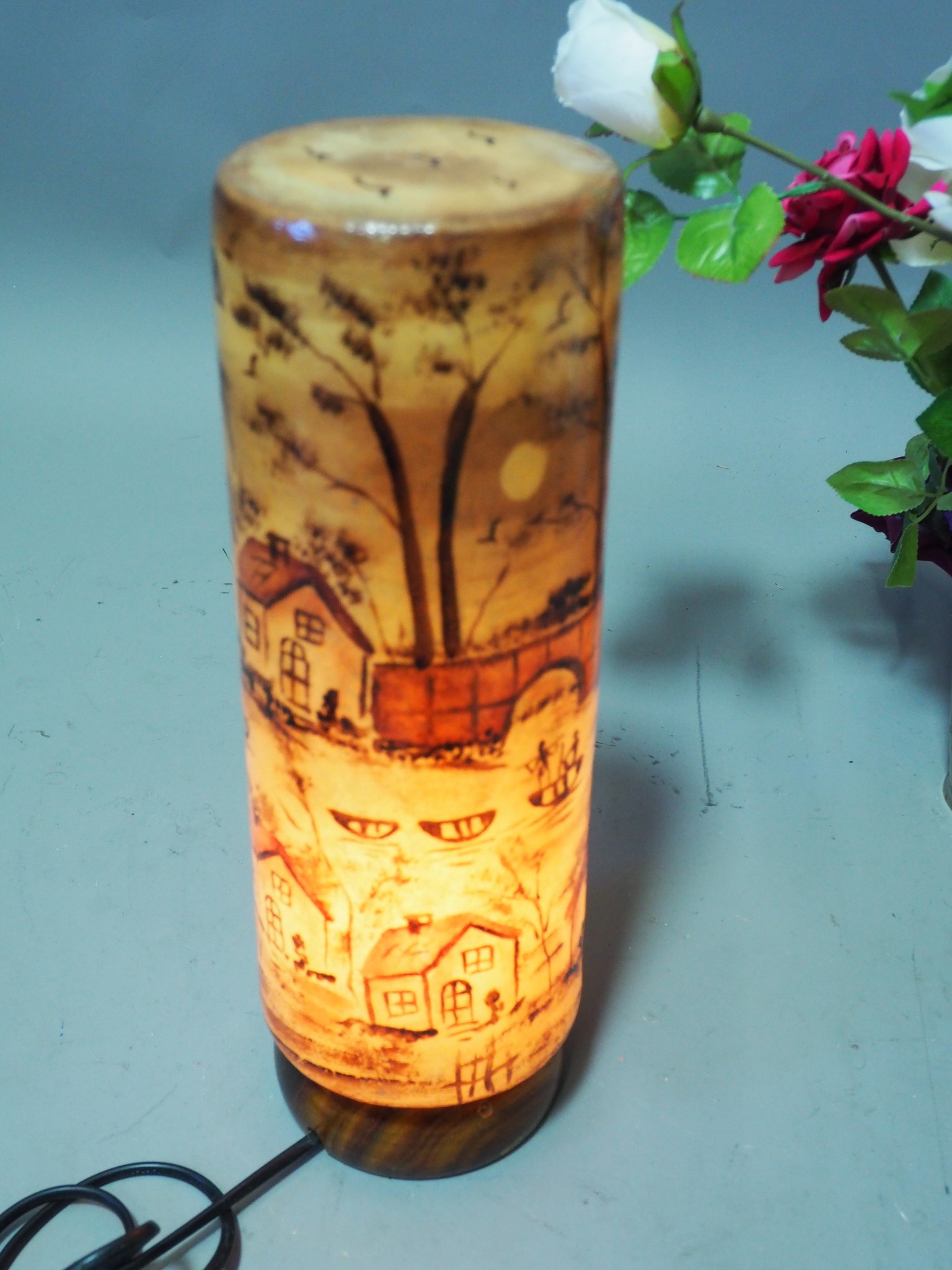 Orient Kamelleder Tischlampe IT/14