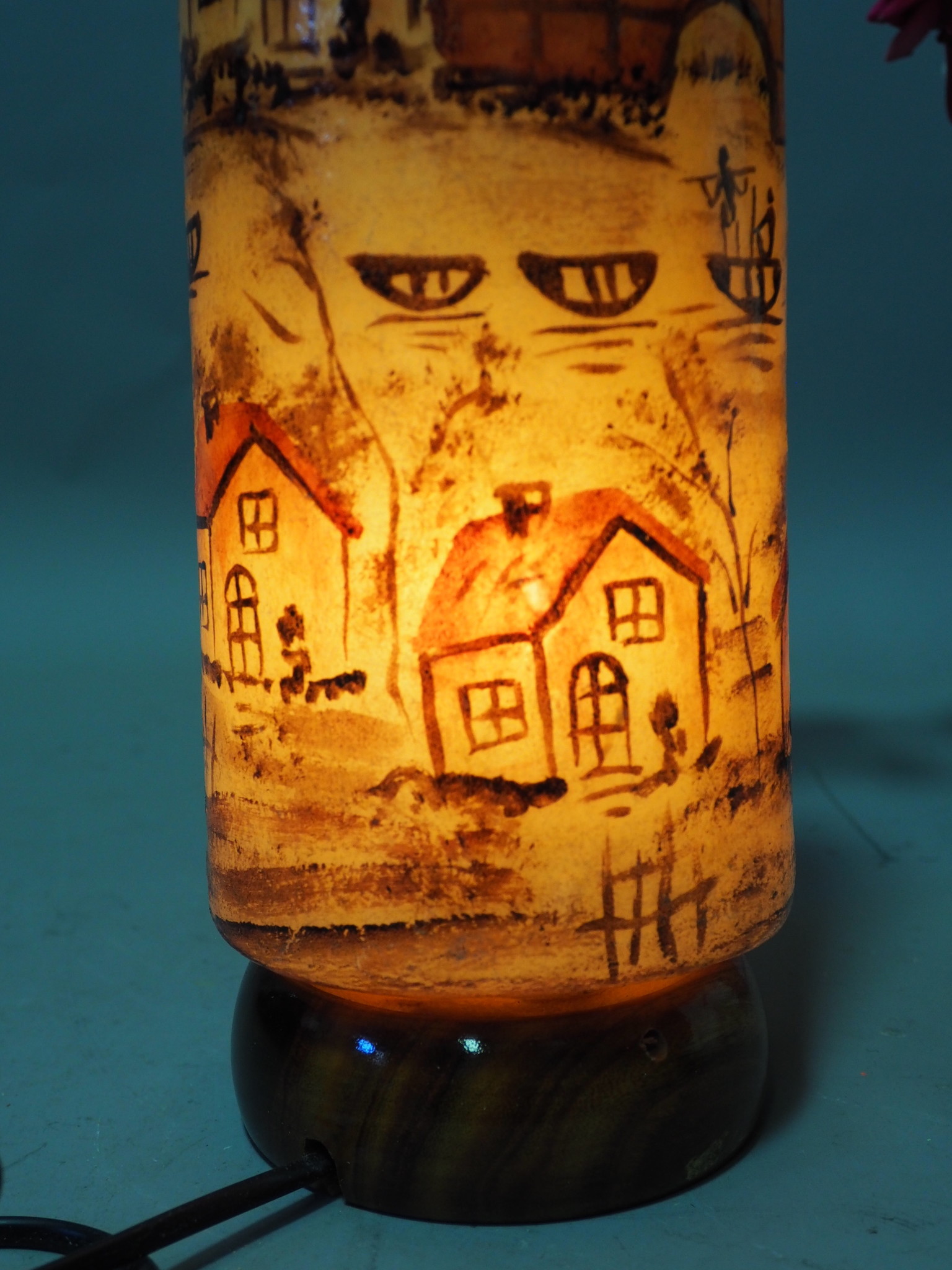 Orient Kamelleder Tischlampe IT/14