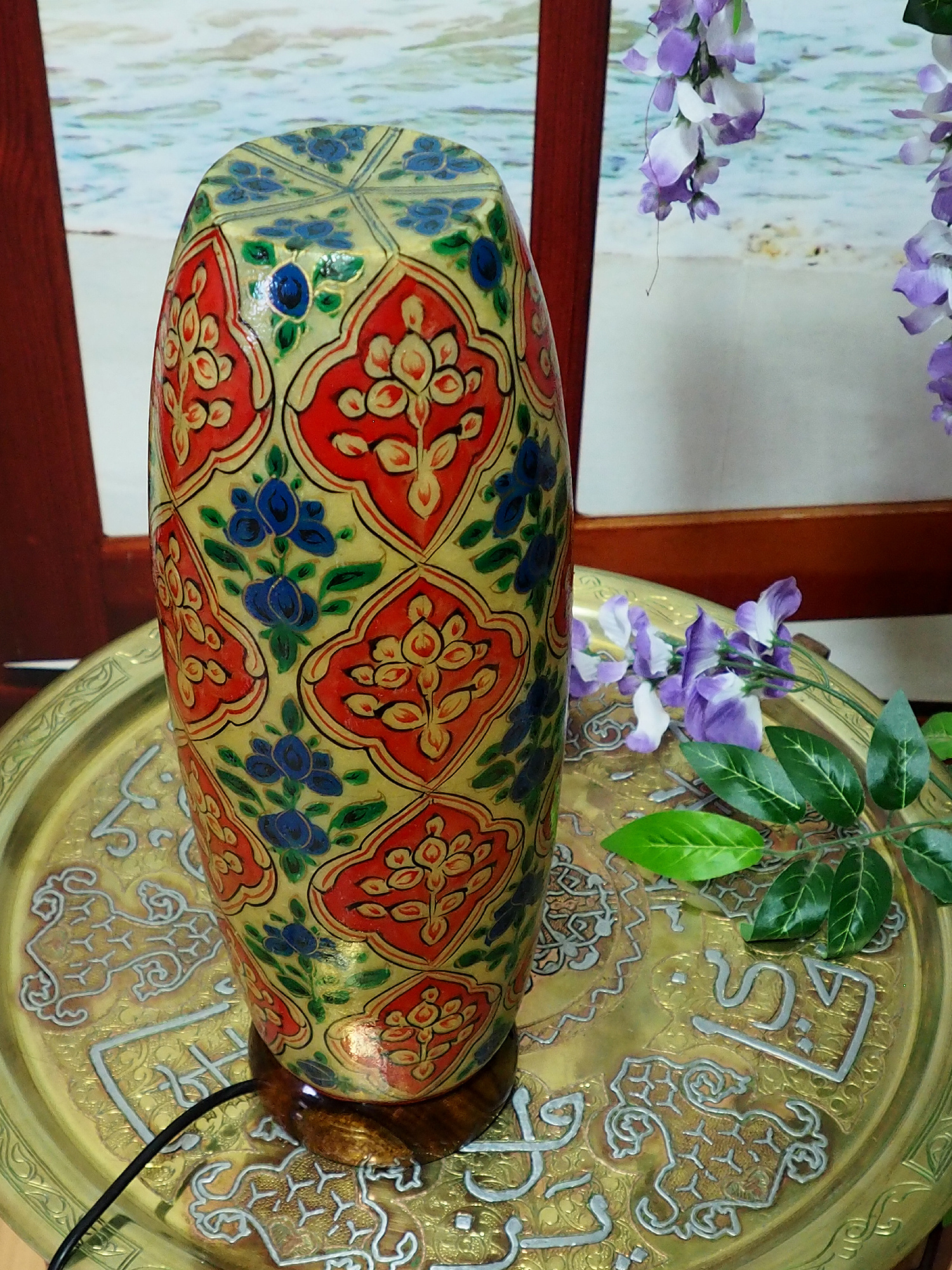 Orient Kamelleder Tischlampe IT/21