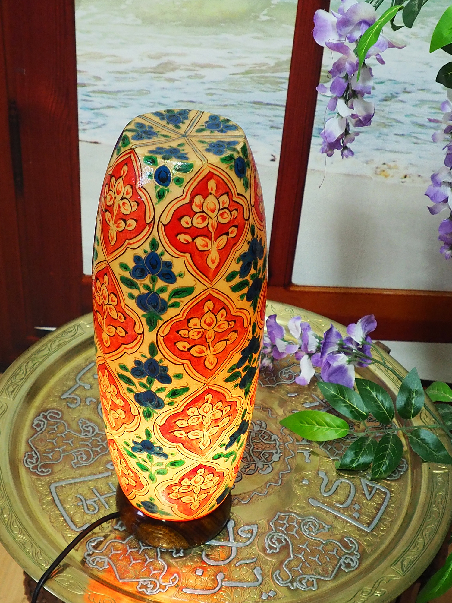 Orient Kamelleder Tischlampe IT/21