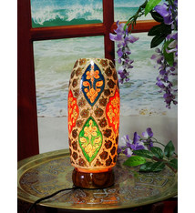 Camel Skin leather  table lamp IT/25