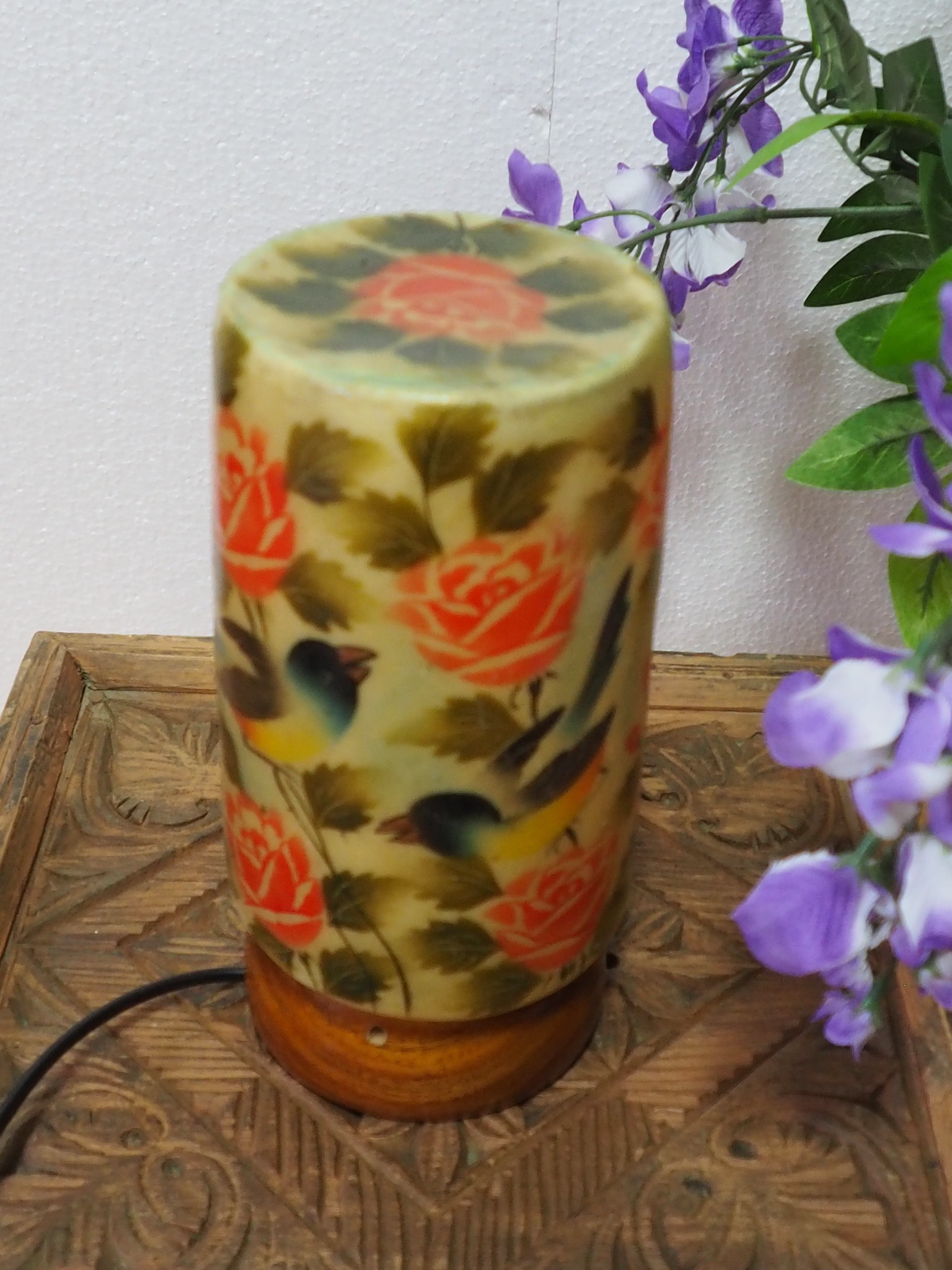 Camel Skin leather  table lamp IT/31