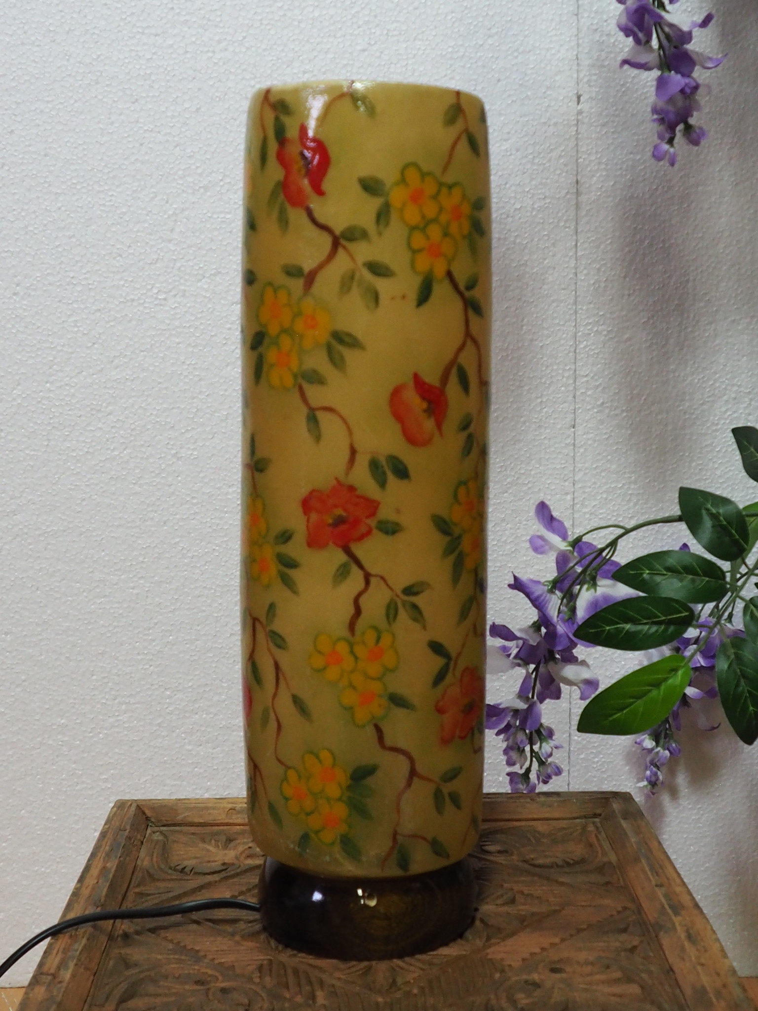 Camel Skin leather  table lamp IT/32