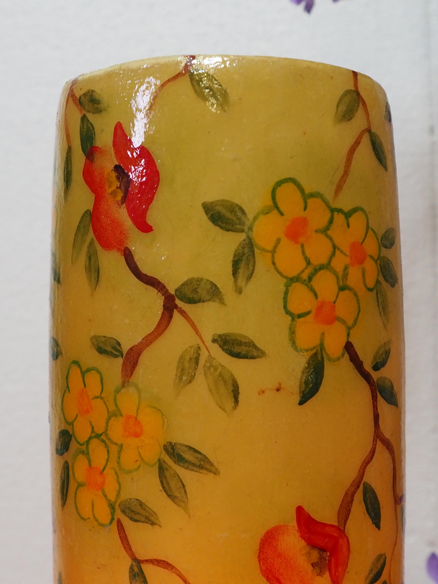 Camel Skin leather  table lamp IT/32