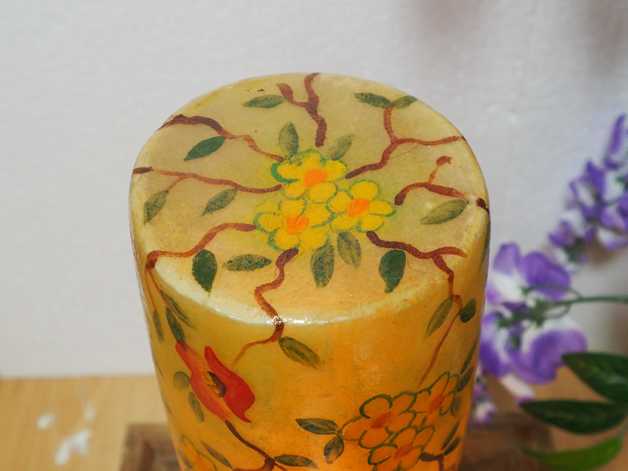 Camel Skin leather  table lamp IT/32