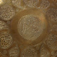 52 cm Ø  osmanisch ägyptisch marokkanisch orient Messing tablett Teetisch beisteltisch Afghanistan   21/H