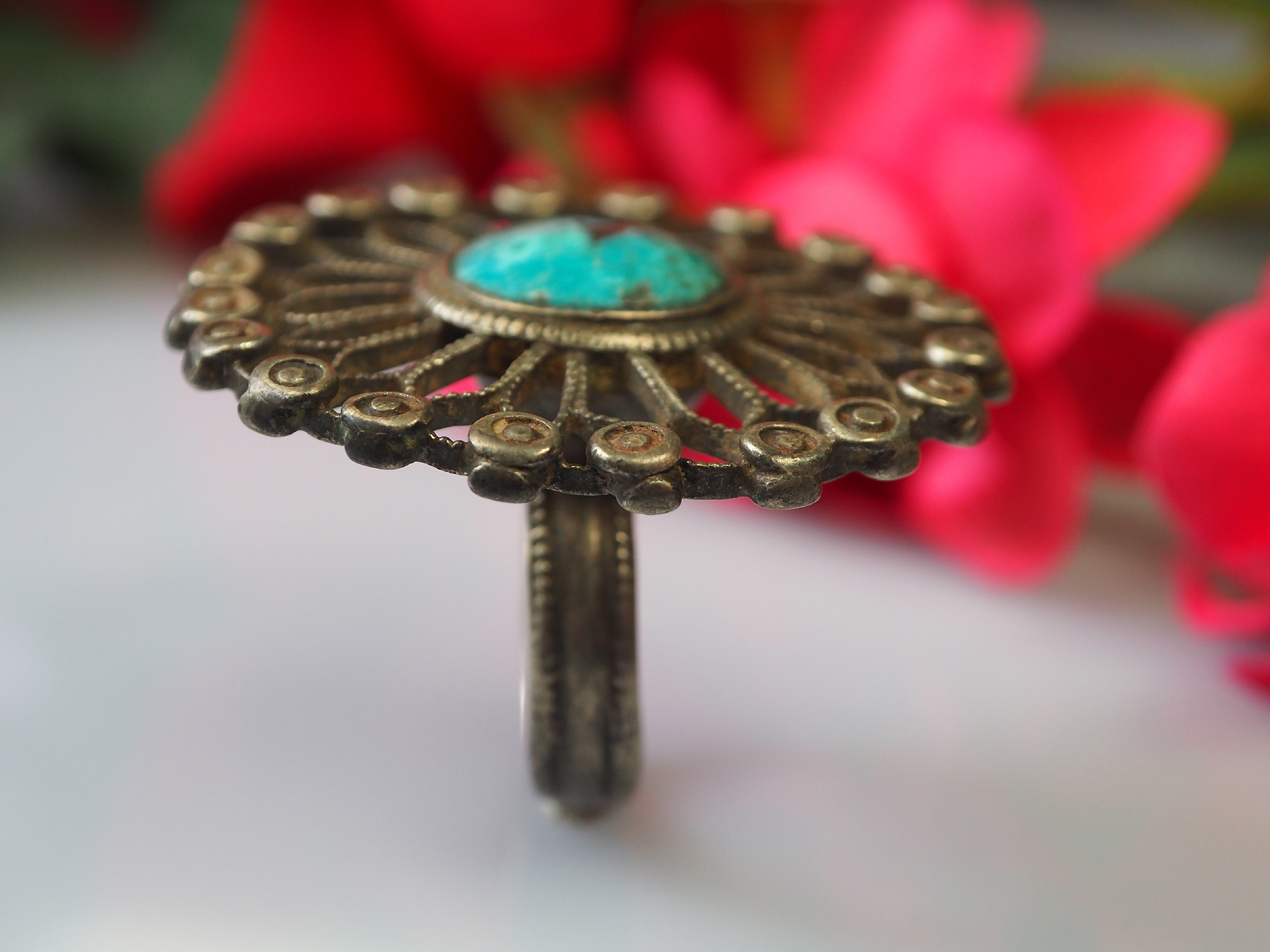 Afghanische Türkis Ring  Nr:474