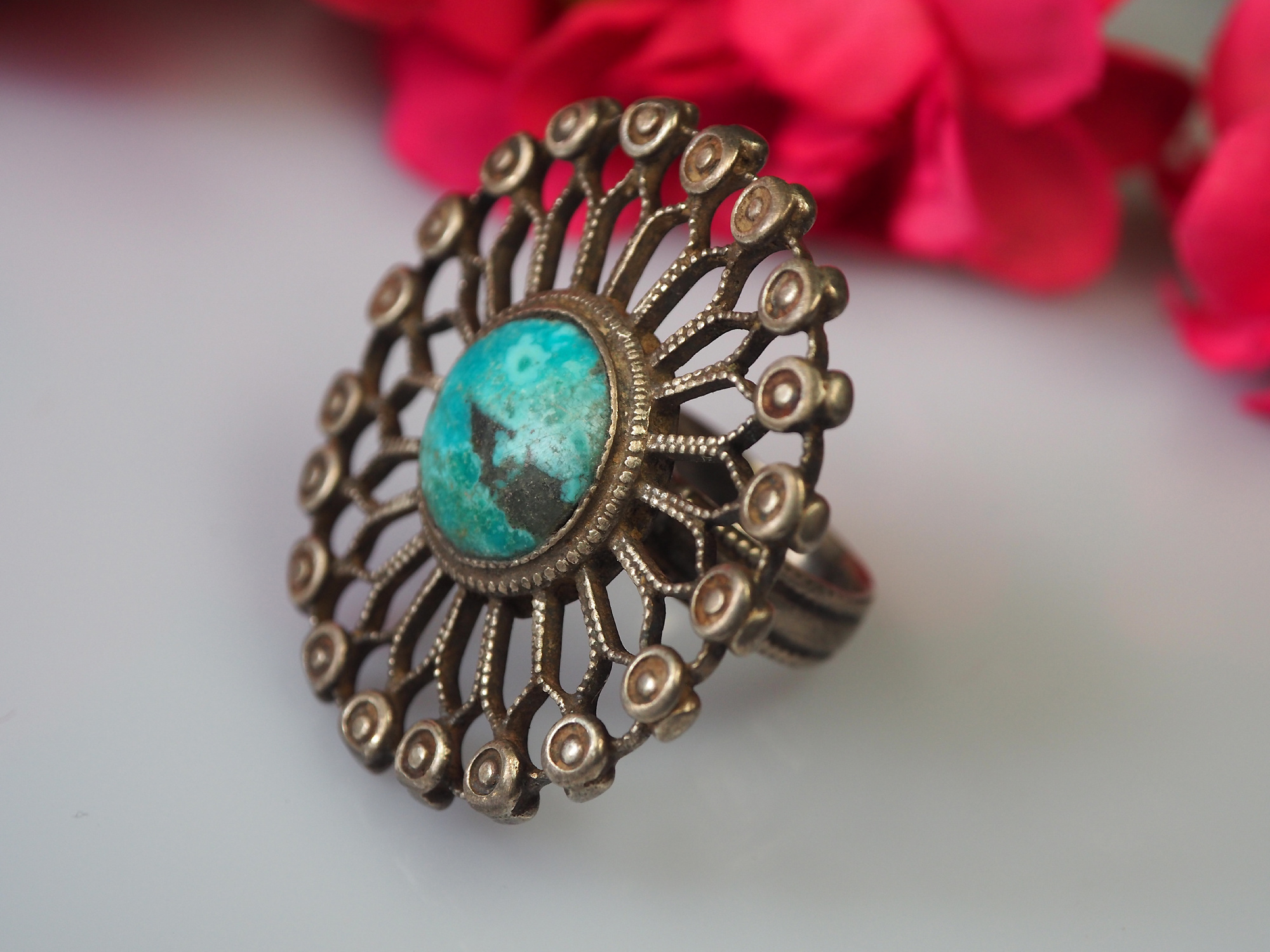 Afghanische Türkis Ring  Nr:474