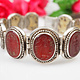 Afghan silver Carneliane Bracelet Link Bracelet Afghanistan No-WL/E