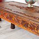 120x60 cm  solid wood hand-carved  table Nuristan  Afghanistan