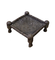 42x42 cm Antique Nuristan Chair  stool  No:NUR21-C