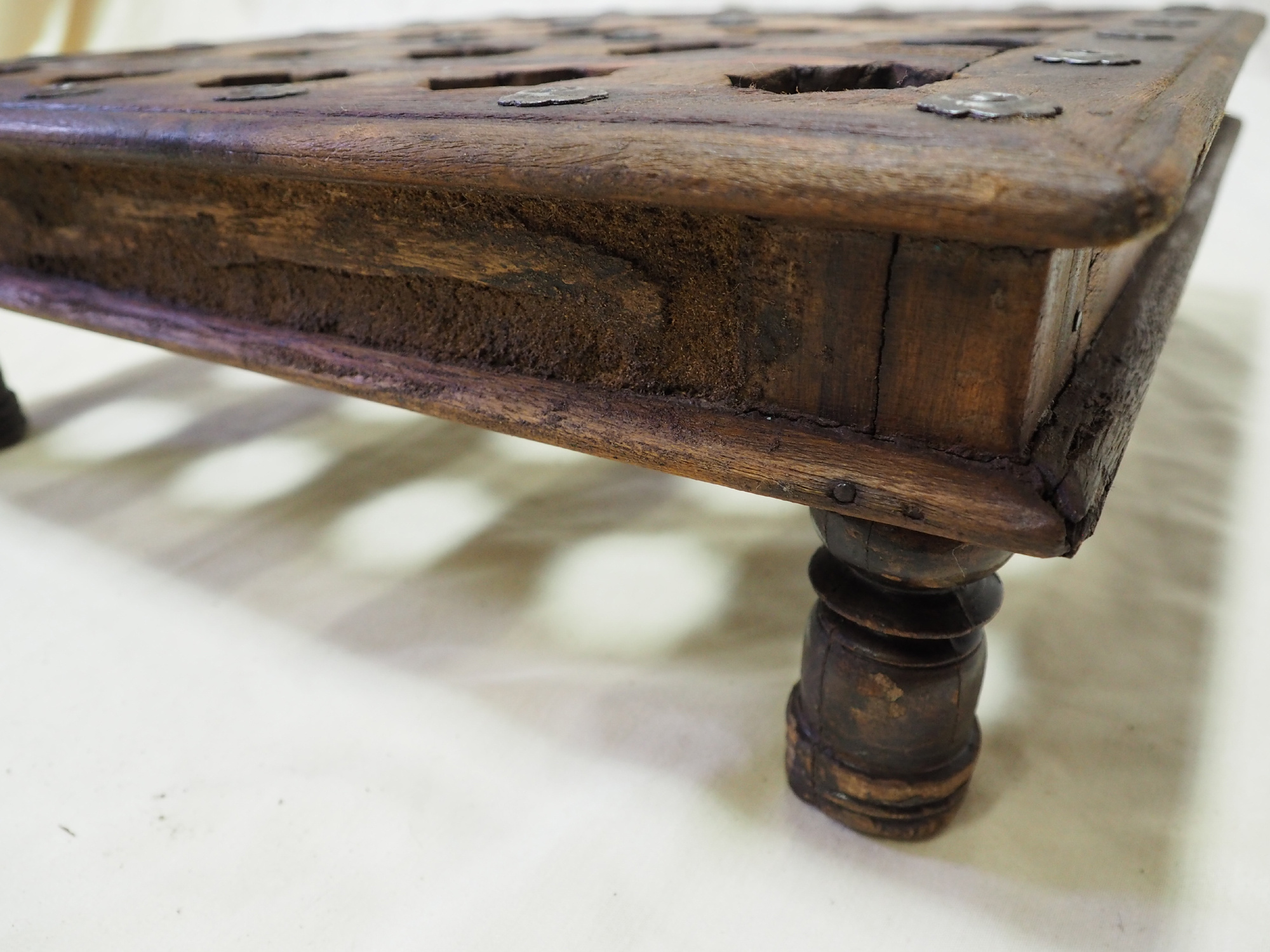 51x51 cm  Antique Mashrabiya Tea table side table india  Nr:21-B