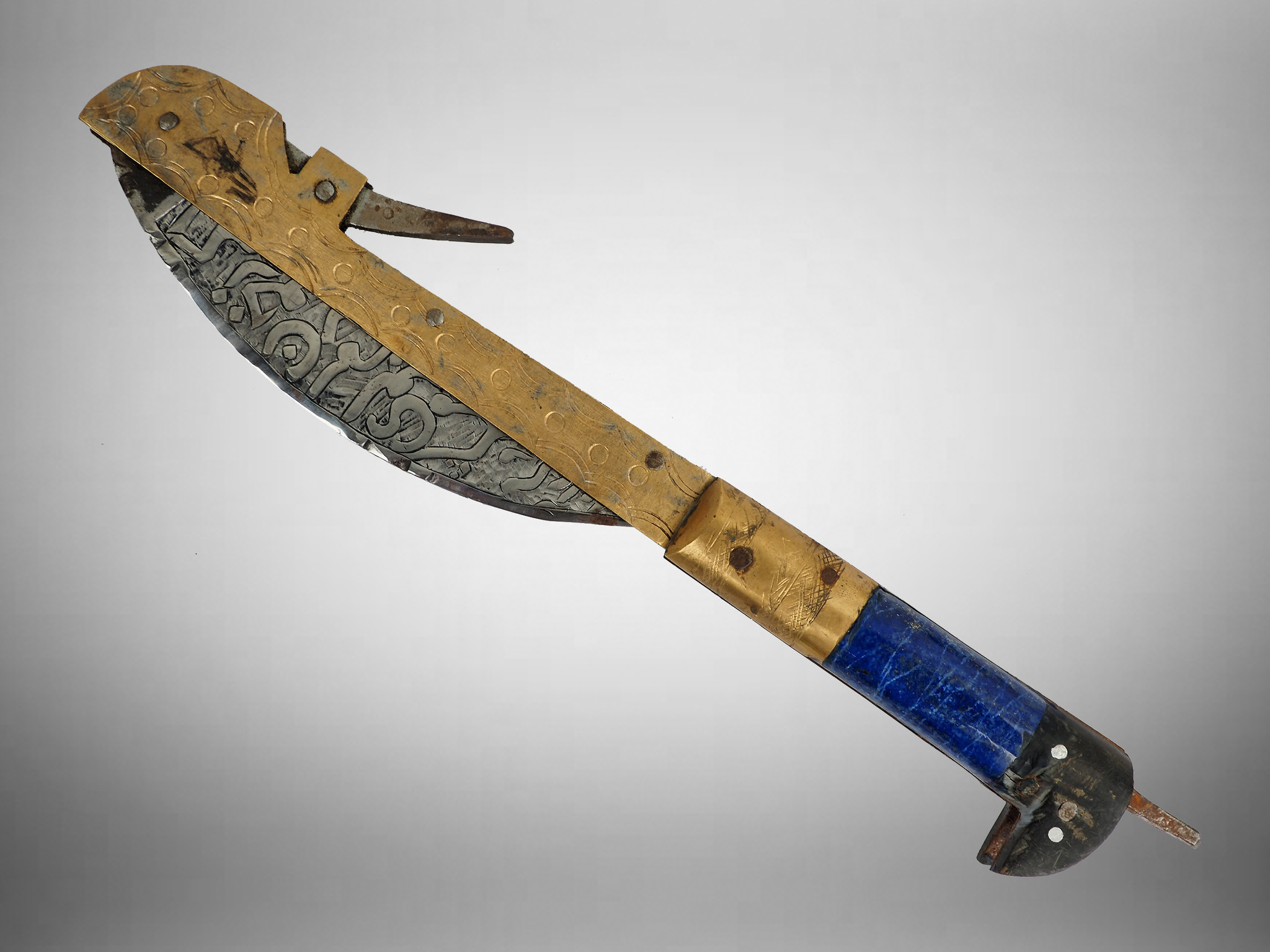 32 cm Messer Dolch choora dagger lohar Khybe messer Klappsense  Sense aus Afghanistan Pakistan Nr:21E