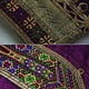 antique hand embroidered Hazara Bamiyan Ethnic silk wedding dress from Afghanistan No-21/7