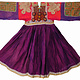 antik Nomaden kuchi Tracht  violett  21/9