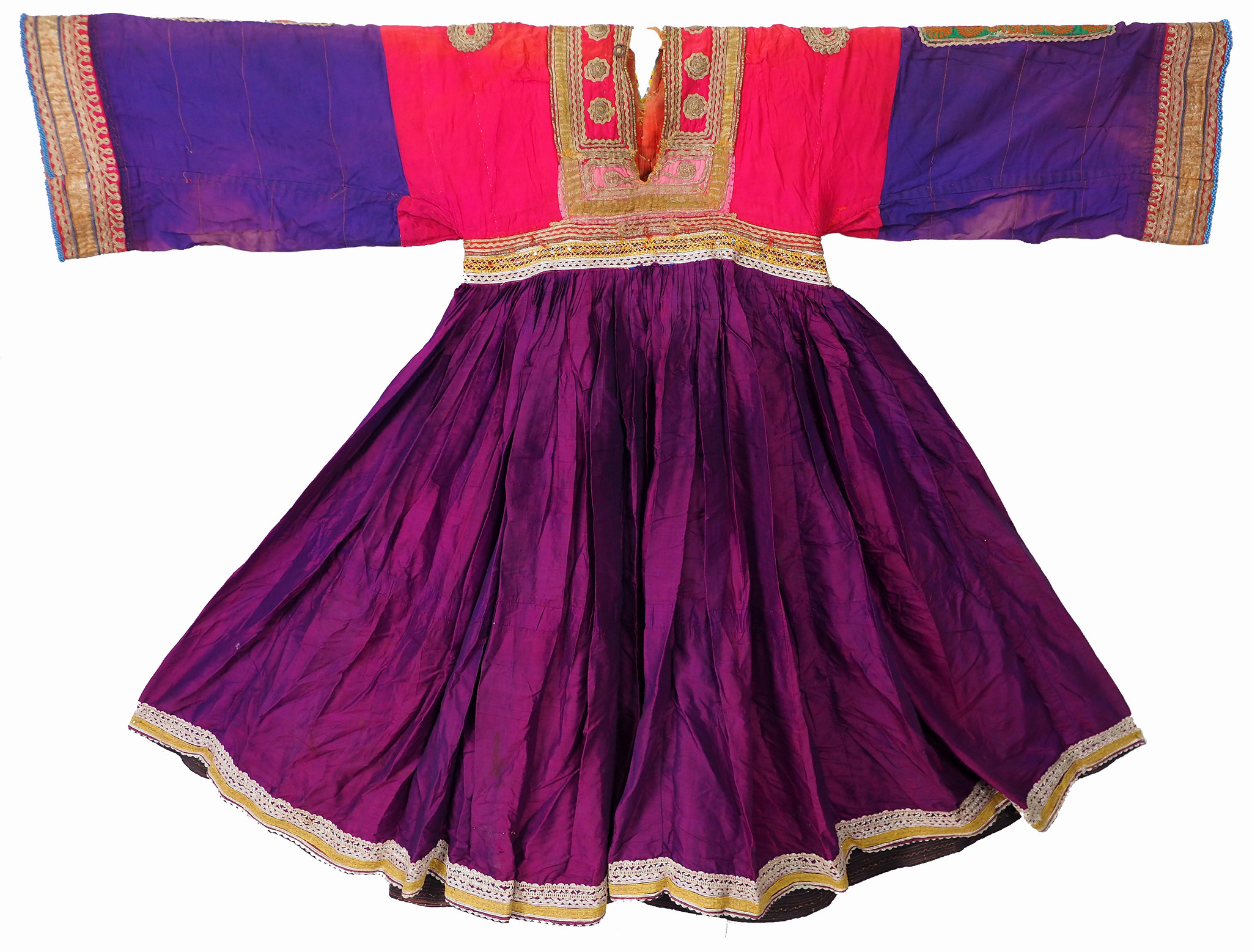 antik Nomaden kuchi Tracht  violett  21/9