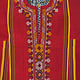 hand embroidered nomadic Turkmen Uzbek Afghan Ethnic  silk dress   No-21/11