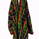 hand embroidered nomadic  Uzbek velvet Ethnic  silk dress   No-21/10