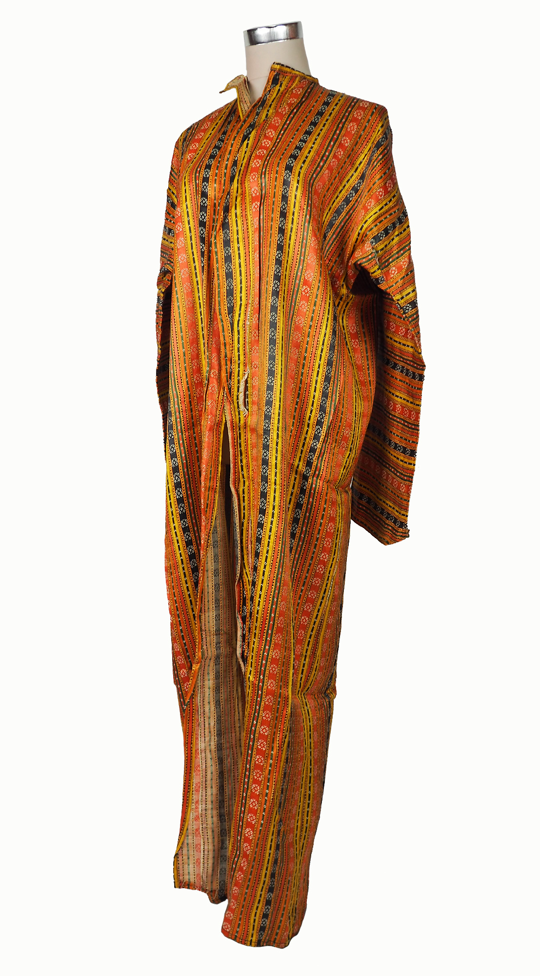 antik Orient Persische frauen Seiden Chirpy Mantel khalat kleid  kostüm Chapan  Nr-21/12