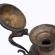 schwer islamische Bronze Teekanne Kanne aus Nord-Indien mit islamische Arabische Schrift  Allh  (الله)