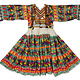 2 piece vintage hand embroidered nomadic Kuchi Ethnic dress from Afghanistan No-WL21-2