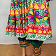 2 piece vintage hand embroidered nomadic Kuchi Ethnic dress from Afghanistan No-WL21-2